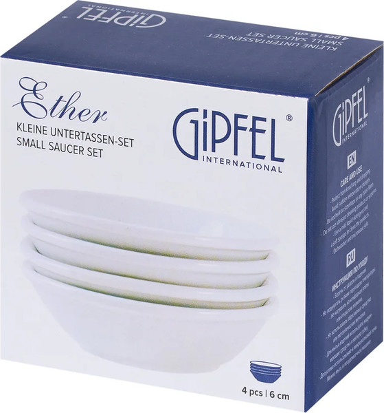 Изображение товара Набор соусников Gipfel Ether 52225 (4шт, светло-голубой)