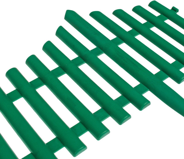 Изображение товара Изгородь декоративная GREENGO 30x300см 5 секций (зеленый)