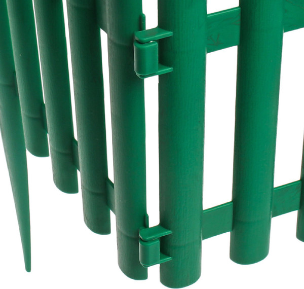Изображение товара Изгородь декоративная GREENGO 30x300см 5 секций (зеленый)