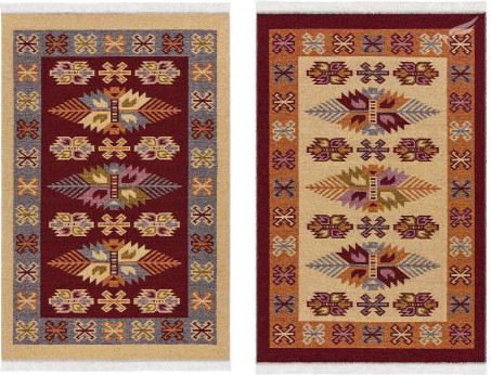 Изображение товара Коврик Shahintex Etno Icarpet 120x180 001 / 455450 (яшма)