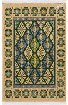 Изображение товара Коврик Shahintex Etno Icarpet 120x180 002 / 455474 (малахит)