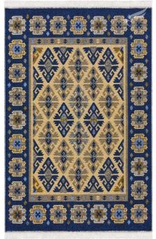 Изображение товара Коврик Shahintex Etno Icarpet 120x180 002 / 455498 (сапфир)