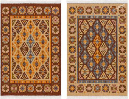 Изображение товара Коврик Shahintex Etno Icarpet 120x180 002 / 455511 (янтарь)