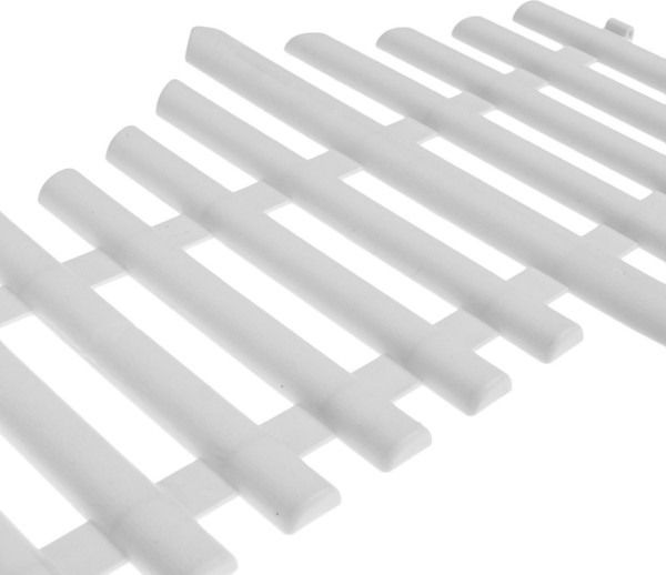 Изображение товара Изгородь декоративная GREENGO 30x300см 5 секций (белый)