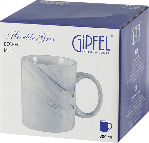 Изображение товара Кружка Gipfel Marble Gris 52693 (серый)