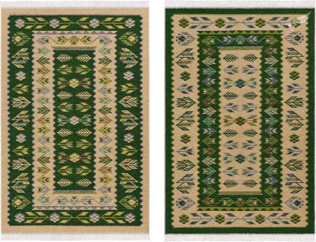 Изображение товара Коврик Shahintex Etno Icarpet 120x180 003 / 455559 (малахит)