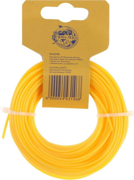 Изображение товара Леска для триммера Tundra 5443136