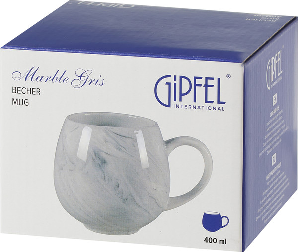 Изображение товара Кружка Gipfel Marble Gris 52697 (серый)