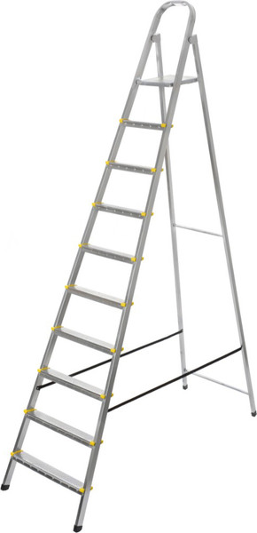 Изображение товара Лестница-стремянка Comfort Alumin Group Кайлас 10 ступеней / 005914 (сталь)