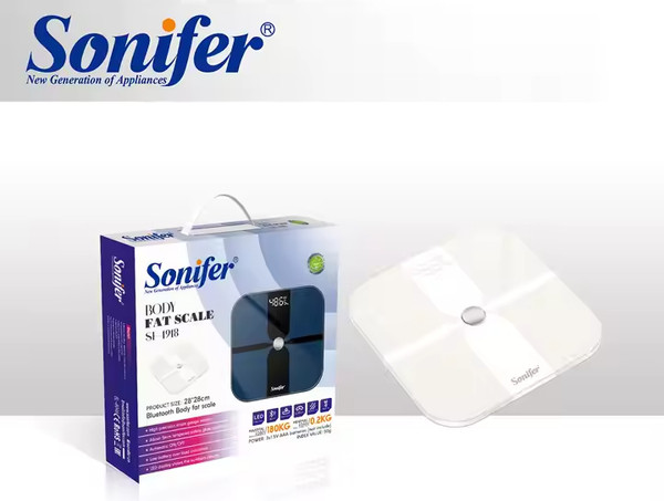 Изображение товара Напольные весы электронные Sonifer SF-1918 (белый)