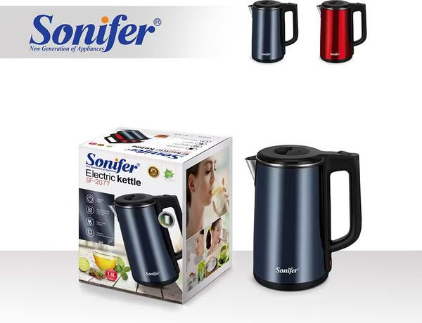 Изображение товара Электрочайник Sonifer SF-2077 (красный)