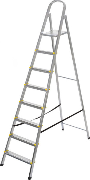 Изображение товара Лестница-стремянка Comfort Alumin Group Кайлас 8 ступеней / 005912 (сталь)