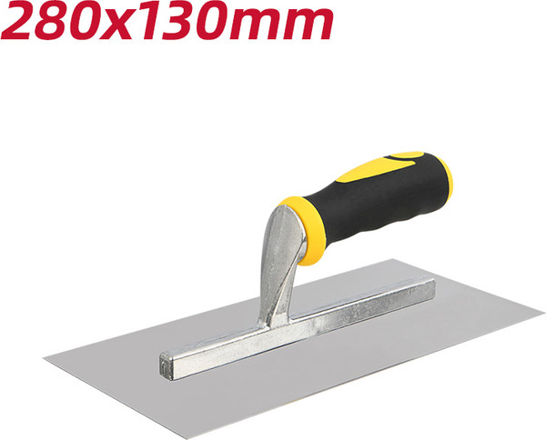 Изображение товара Гладилка Deli YS EDL509320 нержавеющая (280x130мм, желтый/черный)