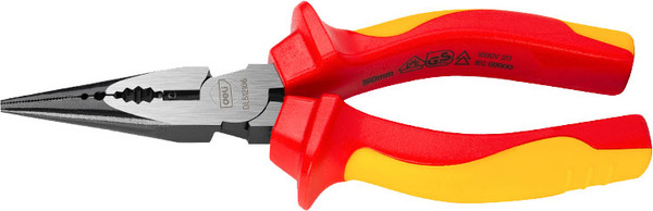 Изображение товара Длинногубцы Deli EDL512106 (красный/желтый)