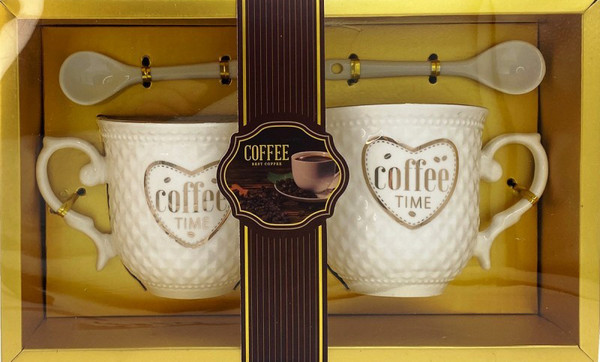 Изображение товара Набор кружек с ложками DomiNado AB008