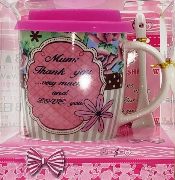 Изображение товара Кружка с ложкой DomiNado C482