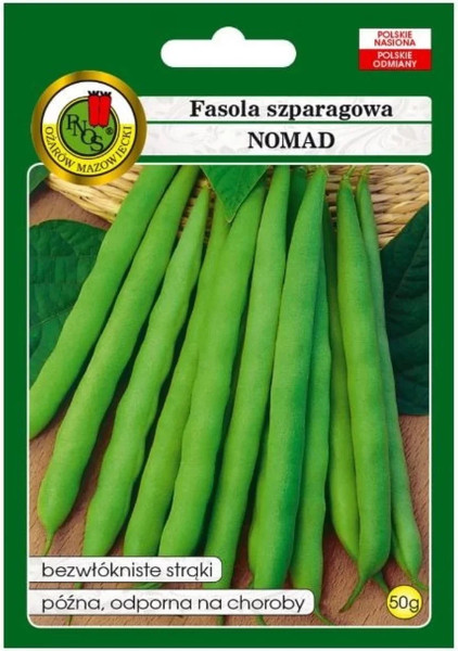 Изображение товара Семена PNOS Фасоль спаржевая Номад (50г)