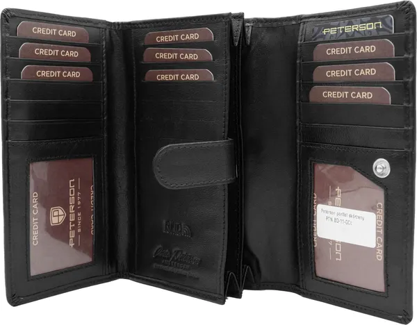 Изображение товара Портмоне Peterson PTN BD-11-GCL (черный)