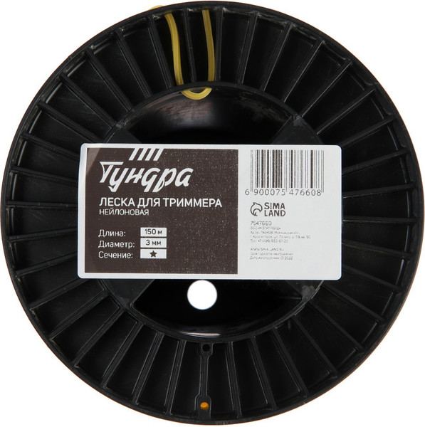 Изображение товара Леска для триммера Tundra 7547660
