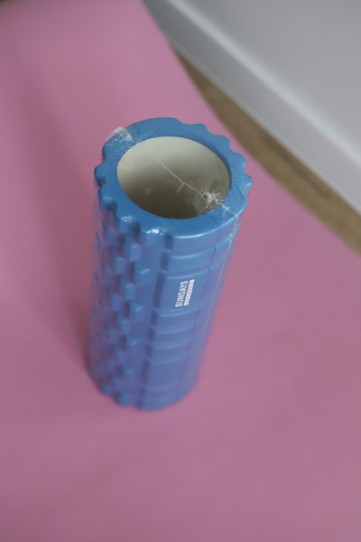 Изображение товара Набор для фитнеса Sundays Fitness Валик IR97435B + Коврик IR97506 (голубой, серый)