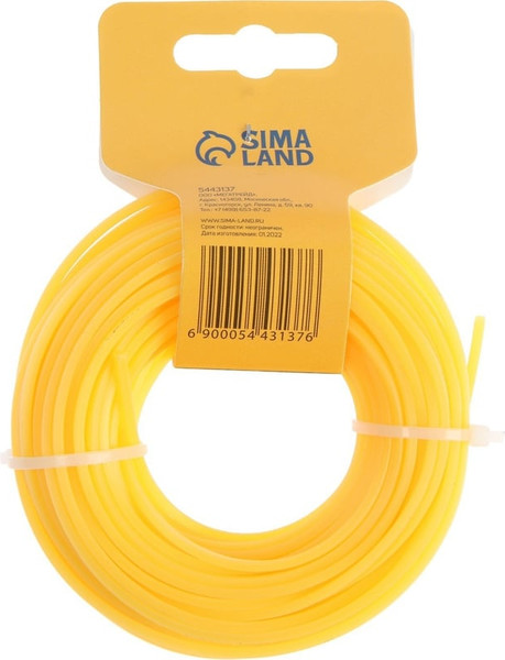 Изображение товара Леска для триммера Tundra 5443137