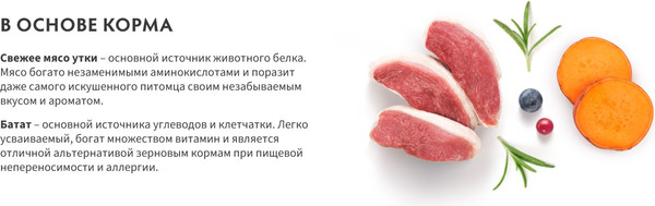 Изображение товара Сухой корм для собак Grandorf Adult Mini Breeds Fresh Duck&Sweet Potato (1кг)