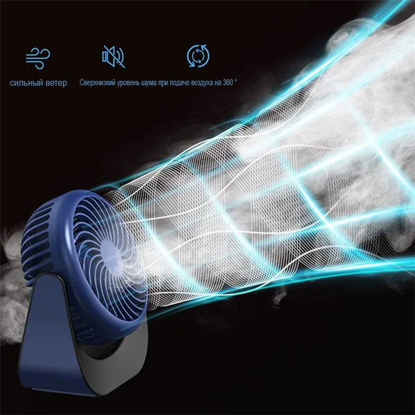 Изображение товара Вентилятор Sundays Home F008 / 650100033A (темно-синий)