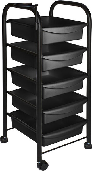 Изображение товара Тележка парикмахерская Элеганс М-01 (черный)