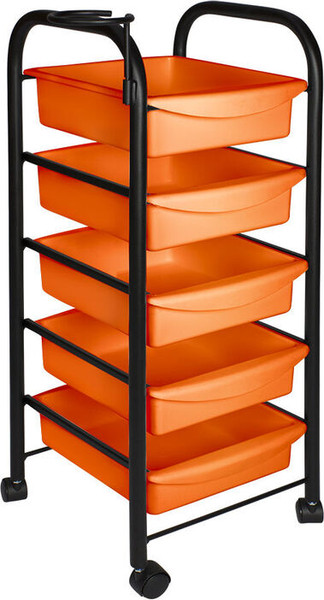 Изображение товара Тележка парикмахерская Элеганс М-01 (оранжевый)