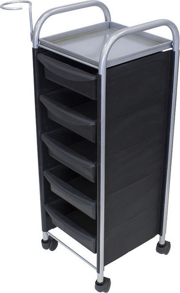 Изображение товара Тележка парикмахерская Элеганс М-02 (черный)