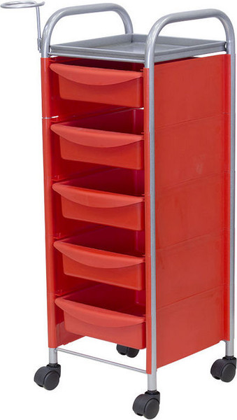 Изображение товара Тележка парикмахерская Элеганс М-02 (красный)