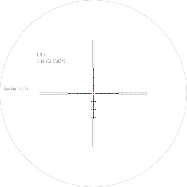Изображение товара Оптический прицел Veber Пневматика III 4-16x50 SF IR / 32144