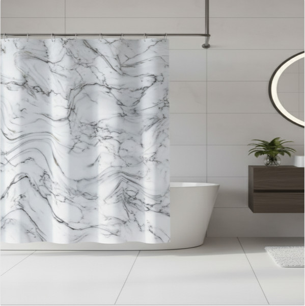 Изображение товара Шторка-занавеска для ванны Saniteco YL230408-C1 / 640800295A