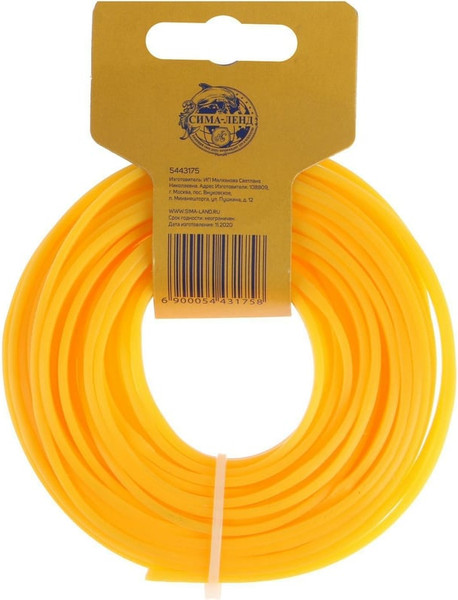 Изображение товара Леска для триммера Tundra 5443175