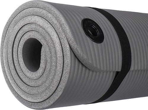 Изображение товара Набор для фитнеса Sundays Fitness Набор гантелей IR92005 2х5кг + Коврик IR97506 (черный, серый)