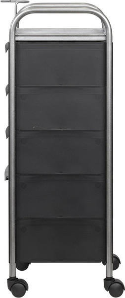 Изображение товара Тележка парикмахерская Элеганс М-02 box (черный)