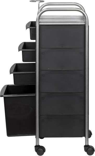 Изображение товара Тележка парикмахерская Элеганс М-02 box (черный)