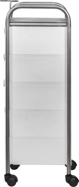 Изображение товара Тележка парикмахерская Элеганс М-02 box (белый)