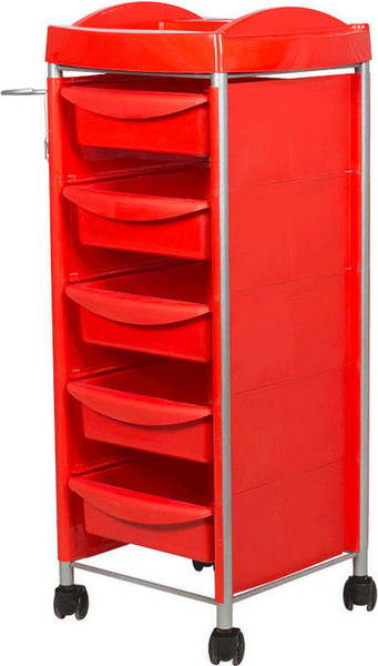 Изображение товара Тележка парикмахерская Элеганс М-03 Next (красный)