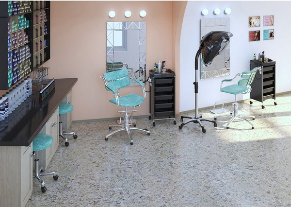 Изображение товара Тележка парикмахерская Элеганс М-03 Next (красный)