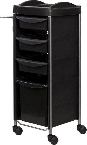 Изображение товара Тележка парикмахерская Элеганс М-03 box (черный)