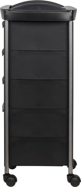 Изображение товара Тележка парикмахерская Элеганс М-03 box (черный)