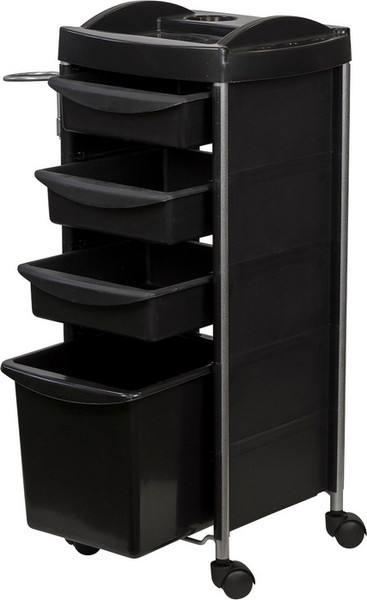 Изображение товара Тележка парикмахерская Элеганс М-03 box (черный)