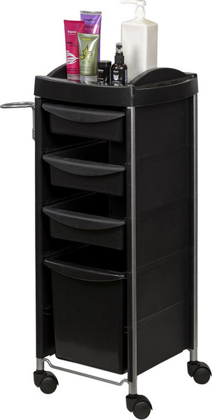 Изображение товара Тележка парикмахерская Элеганс М-03 box (черный)