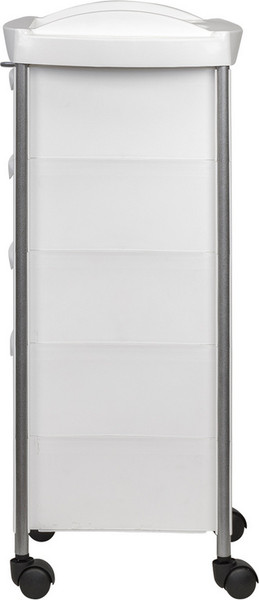 Изображение товара Тележка парикмахерская Элеганс М-03 box (белый)