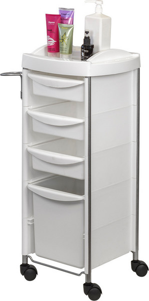 Изображение товара Тележка парикмахерская Элеганс М-03 box (белый)