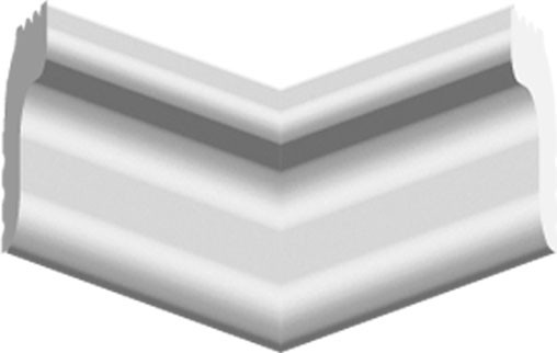 Изображение товара Уголок для потолочного плинтуса FORMAT 6Е (4шт)