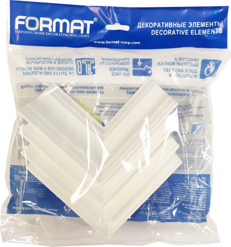Изображение товара Уголок для потолочного плинтуса FORMAT 61Е (4шт)