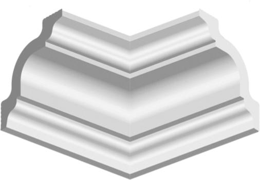 Изображение товара Уголок для потолочного плинтуса FORMAT 5Е (4шт)