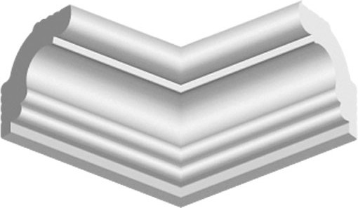 Изображение товара Уголок для потолочного плинтуса FORMAT 3Е (4шт)